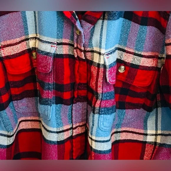 American Eagle Outfitters “Ahhh-Mazingly Soft” Oversized Plaid Flannel Shirt - Picture 5 of 14